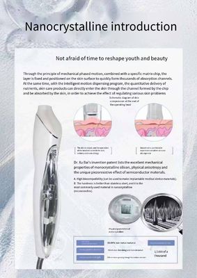 RF / EMS / LED Shallow Guide Instrument For Facial Collagen Introduction